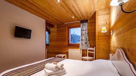 Chambre triple vue montagne